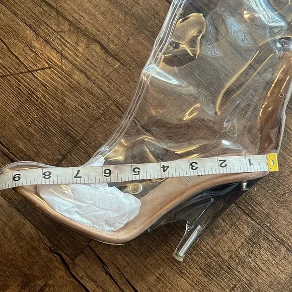 COPY - Yeezy Season 4 Transparent Thigh High Boots 🔥 🌺 💛